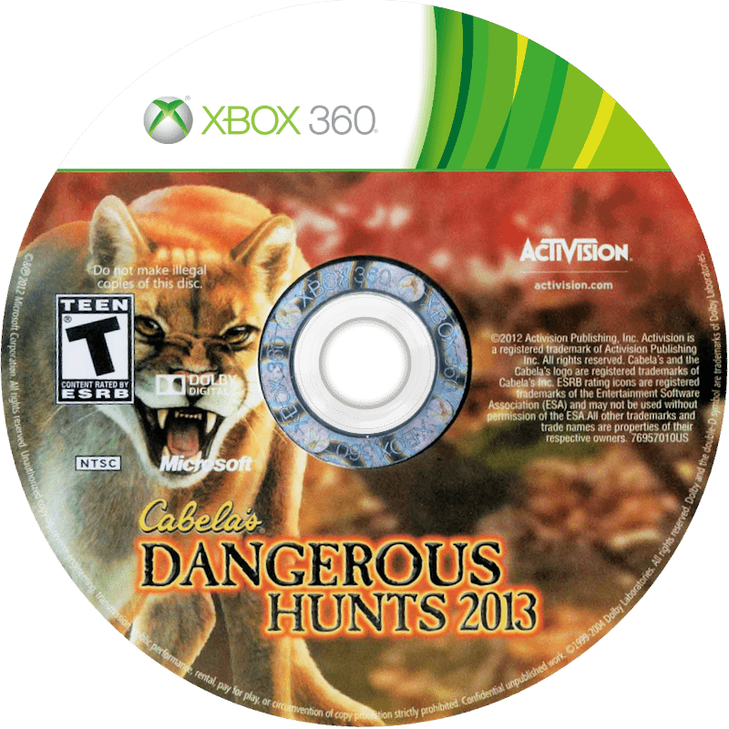 Cabela's Dangerous Hunts 2013 media 2 for Xbox 360